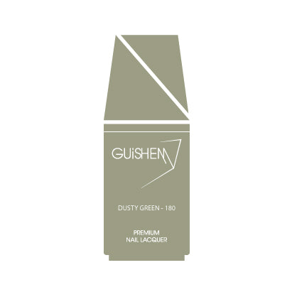 Premium Nail Lacquer, DUSTY GREEN - 180, MINT GREEN CRÈME NAIL POLISH