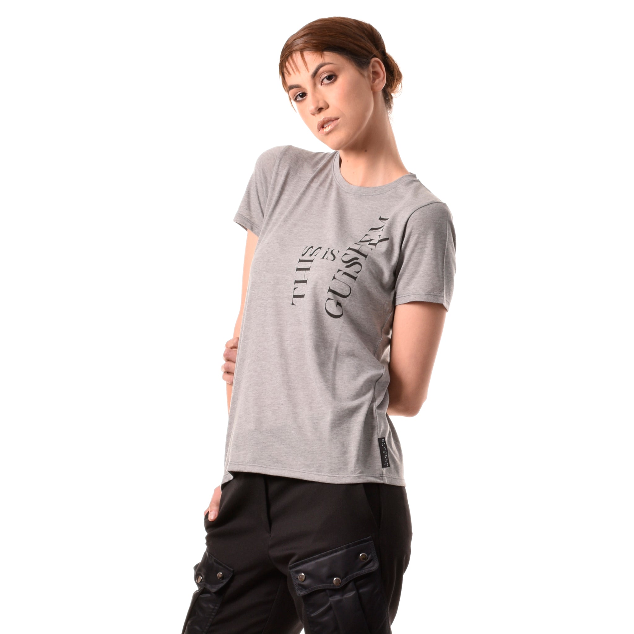 PRINT "This is GUiSHEM" JERSEY T-SHIRT