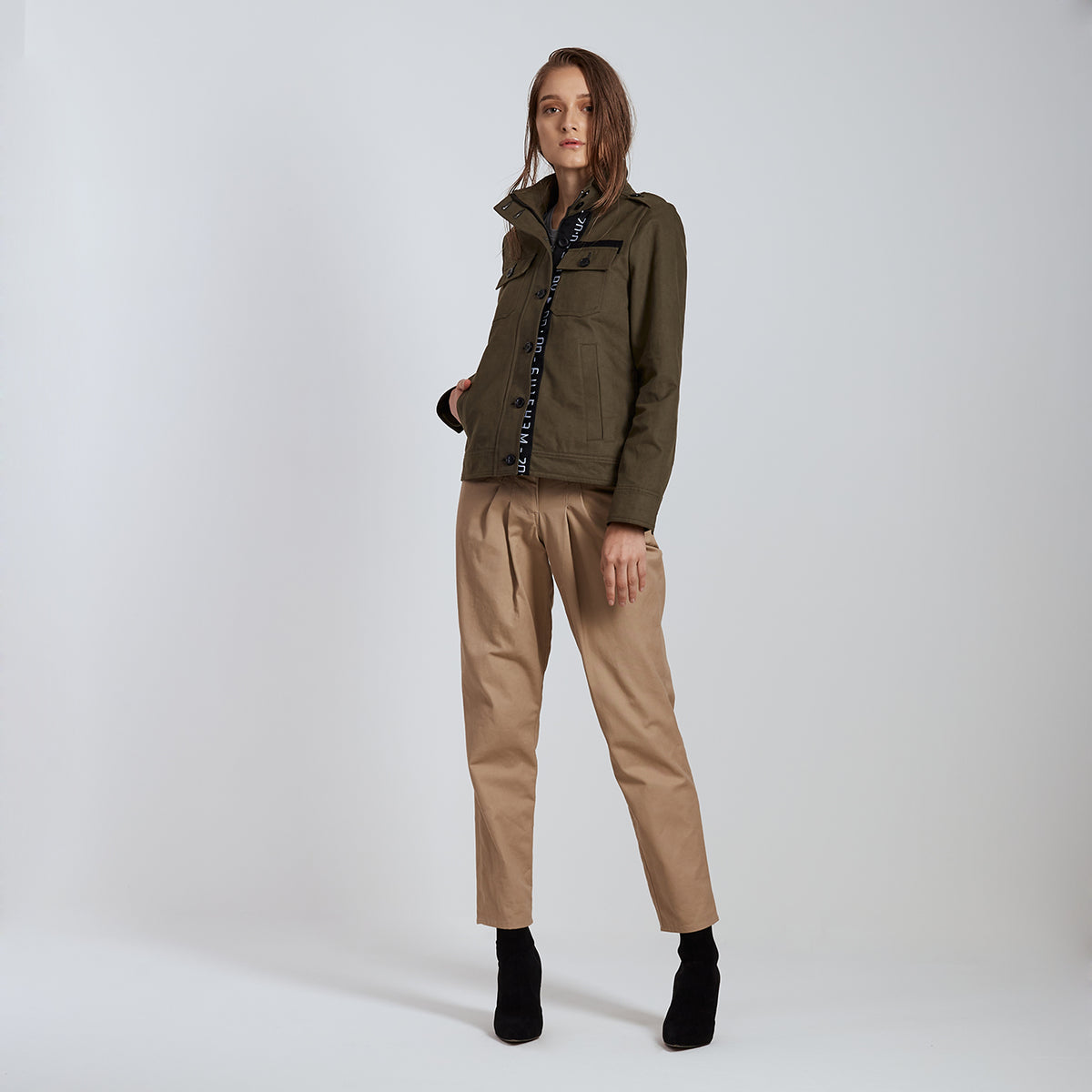ジャケット・アウター KAJA WIDE SAFARI JACKET 1 OVY KAJA WIDE SAFARI JACKET | KAJA